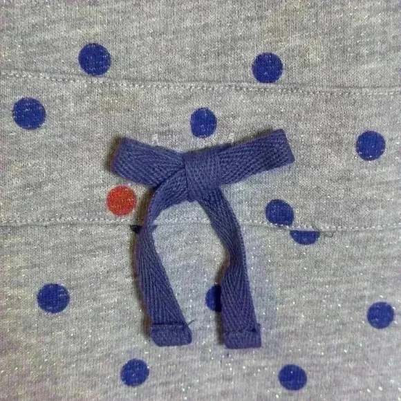 American Girl | Sparkle Purple Polka dot "Recess Ready" Tunic Dress | Size 10 - Picture 6 of 11